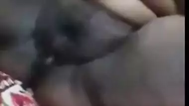 Desi possessor of sexy pink lips shows lover XXX parts via video call