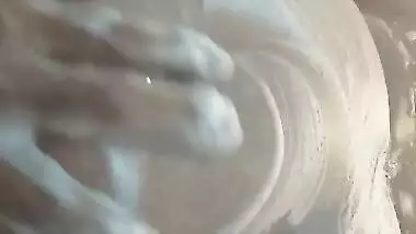 Indian wife Mohini took her pussy in a vibretor and blowjob edgonised after me hubby pulled his cum in her mouth after the siren bathed