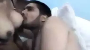 Sexy Hindi hot movie scene of an youthful pair in a hotel room