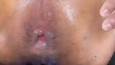 Juicy Hot Ass Anal Fuck and Cum Shot - Hot Desi Indian Teen - Big Gapes!