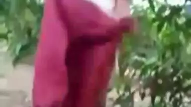 Two local boys fucking beauty village girl outdoor In bushes. Desi XXX mms
