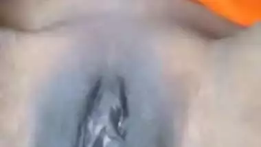 Desi twat shaved and exposed in front of mirror by XXX owner in sex video