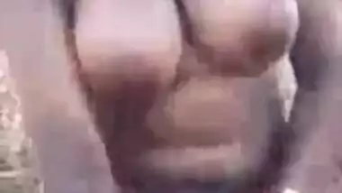 Desi booby hotty undressed outdoors MMS sex video