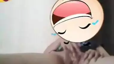 Female from Desi land uncovers her XXX twat for sex games in bed