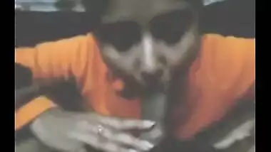 Desi porn movie scene of college teen girl sucking dick like pro