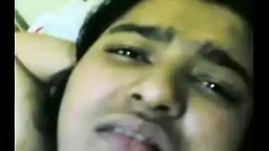 Desi Indian Girl Bindu Nude Showing her Pussy & Fucked By Lover Mms