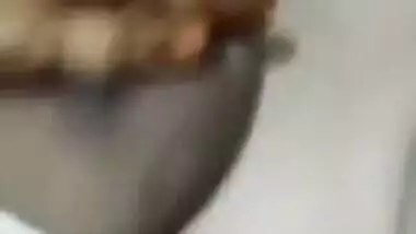 Today Exclusive- Horny Desi Girl Showing Her Boobs And Fingerring Part 1