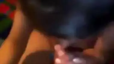 Desi lover sucking dick