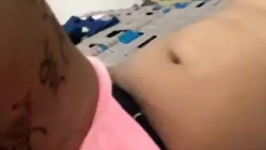 Desi aunty showing her boobs and pussy