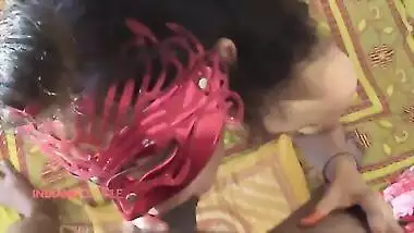 Desi Cock-hungry Wife Gives Sloppy Blowjob To Husband