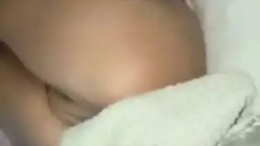 People can check out Desi girl's pussy even though porn video is short