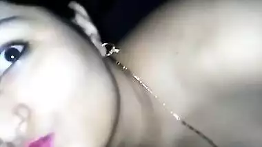 Sexy Boob Desi Bhabi Captured By Hubby