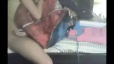 Pune Teenage Girlfriend Strips For Boyfriend Before Masturbating With Tooth Brush