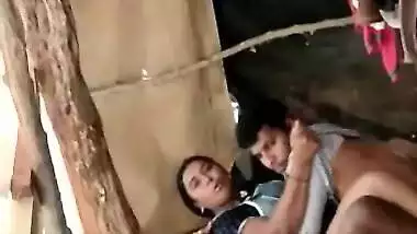 Desi village bhabi red handed caught when fuck with husband friend