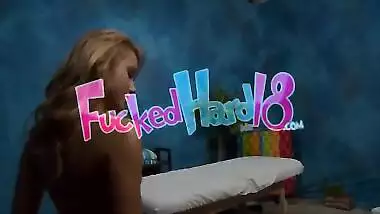 18 year old Gymnast Seduced and Taught to Fuck by her Massage Therapist