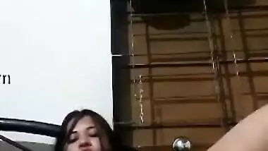 Today Exclusive- Horny Desi Boudi Record Nude Selfie And Fingering Part 1