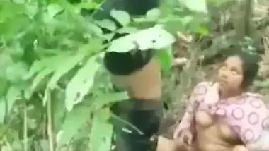 Desi sex MMS! Slutty village sister fucking with young brother In jungle