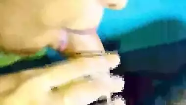 INDIAN MUSLIM Colorful HIJAB Blowjob