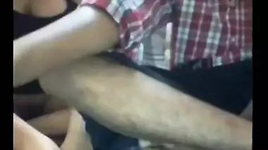 Teen college girl home sex video recorded during a video chat.