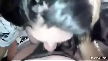Indianporn video of an NRI doxy giving an astonishing oral sex to bf