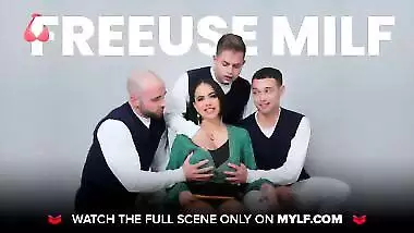 MYLF - Amber Chase Caught Blair Williams Sneaking Inside Their Home Gets Her Pussy Finger-Fucked