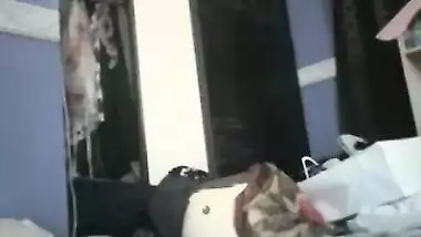 Amateur Indian teen poses naked on webcam in this amazing porn clip