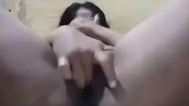 Indian babe has perfect XXX jugs to show and wet pussy to masturbate