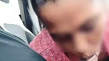 Desi Maid Obeys Commands And Performs A Marathon Blowjob In The Car