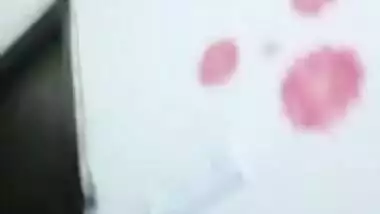 Aunty takes care of online Desi sex client and airs big twins for him