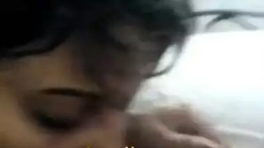 indian Aunty blowjob husband(with audio)