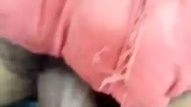 Desi young pussy eats big dick outdoors