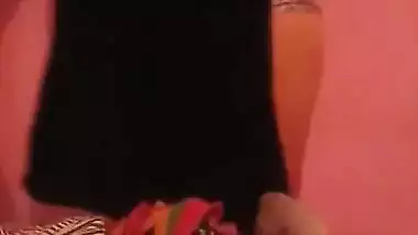 Hot Nepali girl show her big boob
