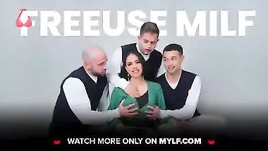 Mylf - Big Titted Horny Stepgrandma Darla Crane Takes Young Dick After Hot Foamy Bathtub Full Movie