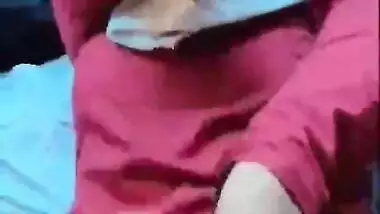 Desi Beautiful Cute Shy Girl Pussy Captured Inside Car