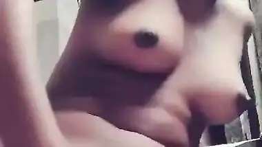 Young girl fingering