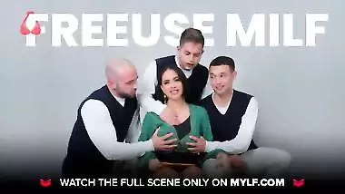 MYLF - Sensational Milf Gives HerDylan Snow An Actual Sex Lesson He Needs To Be Man Enough