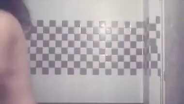 Today Exclusive- Cute Desi Girl Strip Her Cloths And Shows Her Boobs Part 1