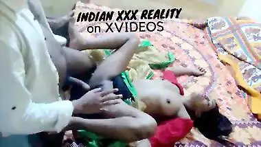I fucked my friend's hot sister while she is sleeping and wearing green saree red blouse
