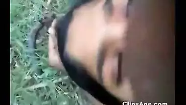 Indian village whore getting her big boobs sucked and fucked in fields MMS video
