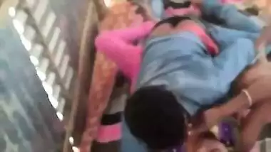 Couple caught fucking by neighbor