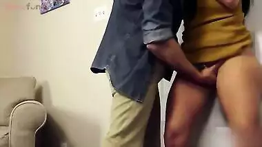 White hubby climbs into panties Desi wife after a jealousy argument