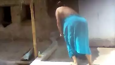 Indian voyeur films sex video which he is going to watch stroking XXX pipe with hand