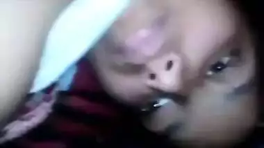 Sexy teen Indian GF selfie video for her boyfriend