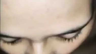 A young girl gives a desi blowjob to her neighbor’s uncle