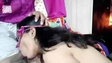 Busty indian wife takes her boss to home