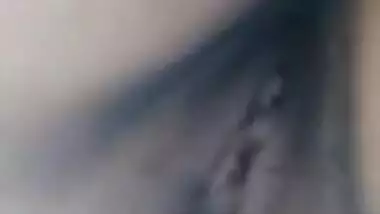 Busty Desi girl pulls T-shirt up exposing her XXX boobies and sex opening