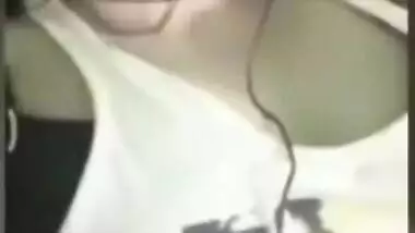 Today Exclusive- Cute Desi Girl Showing Her Boobs And Pussy Part 5