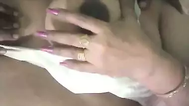 South Indian lady drinks her stepson’s thick cum