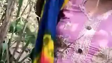 Caught fucking in jungle
