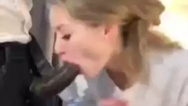 XXX Vacation in India! Hot blonde slut and two big cocks! White & Black